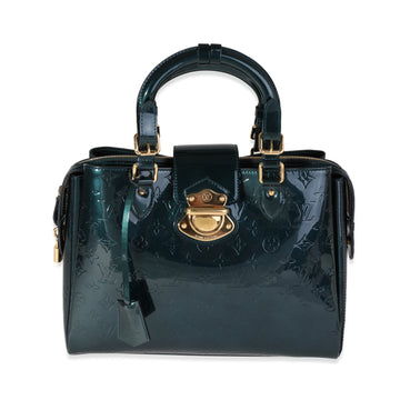 LOUIS VUITTON Bleu Nuit Monogram Vernis Melrose Avenue