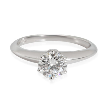 TIFFANY & CO.  Diamond Engagement Ring in Platinum F VS1 0.6