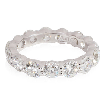 Round Cut Diamond Eternity Band in Platinum 3 1/2 Ctw