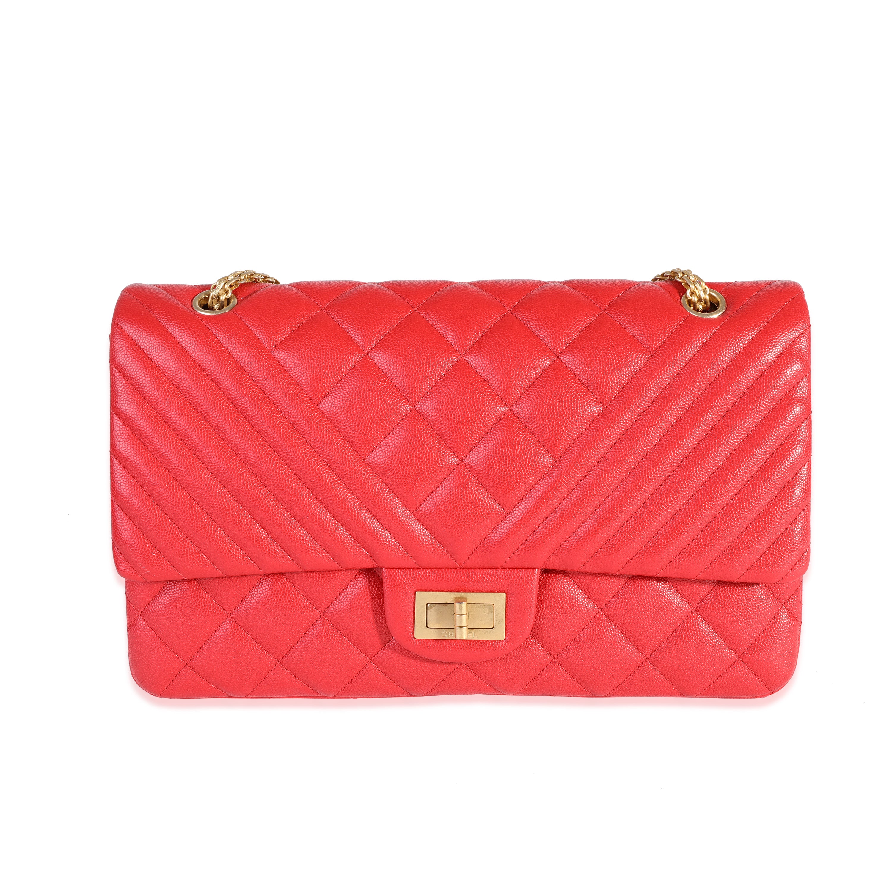 Chanel discount red reissue