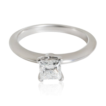 TIFFANY & CO. Diamond Solitaire Ring in 950 Platinum E VS1 0.49 CTW