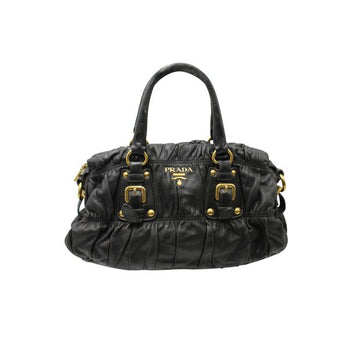 PRADA Black Classic Nappa Leather Handbag