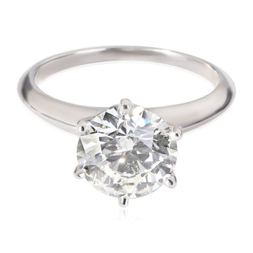 TIFFANY & CO. Diamond Engagement Ring in Platinum I VS1 2.17 CTW