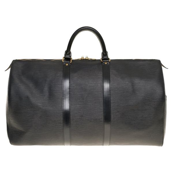 Louis Vuitton Epi Keepall Bag - Black Leather, Size 50cm - Luggage &  Travelling Accessories - Costume & Dressing Accessories