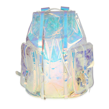 LOUIS VUITTON x Virgil Abloh PVC Prism Christopher Backpack