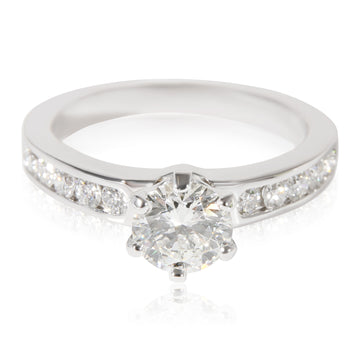 TIFFANY & CO. Diamond Engagement Ring in Platinum 0.81 CTW