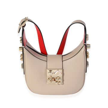 CHRISTIAN LOUBOUTIN Feve Grained Calfskin Carasky Mini Bag