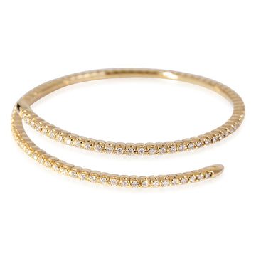 Diamond Flexible Bracelet in 18k Yellow Gold [1.50 Ctw]