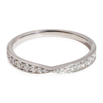 TIFFANY & CO. Harmony Diamond Wedding Band in Platinum 0.23 CTW