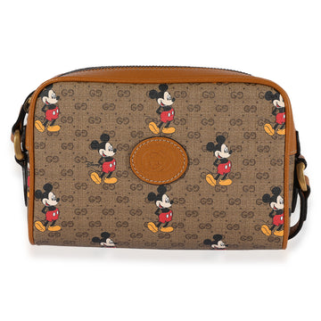 GUCCI x Disney Vintage GG Supreme Mickey Mouse Shoulder Bag