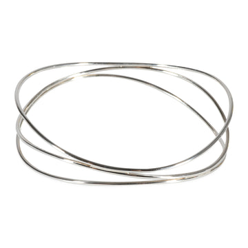 TIFFANY & CO. Elsa Peretti 3 Row Wave Bracelet in 925 Sterling Silver