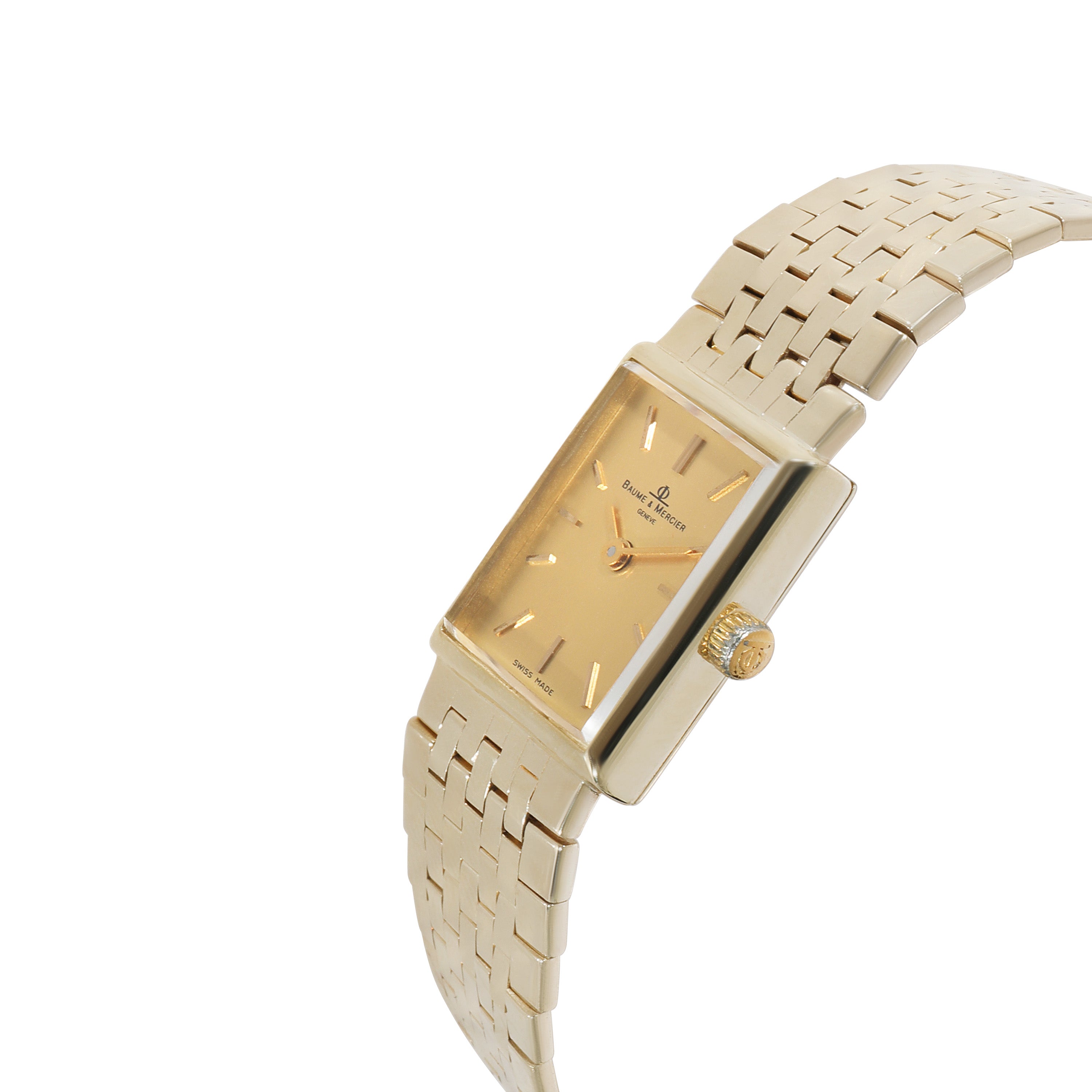 Baume mercier 14k hot sale gold watch