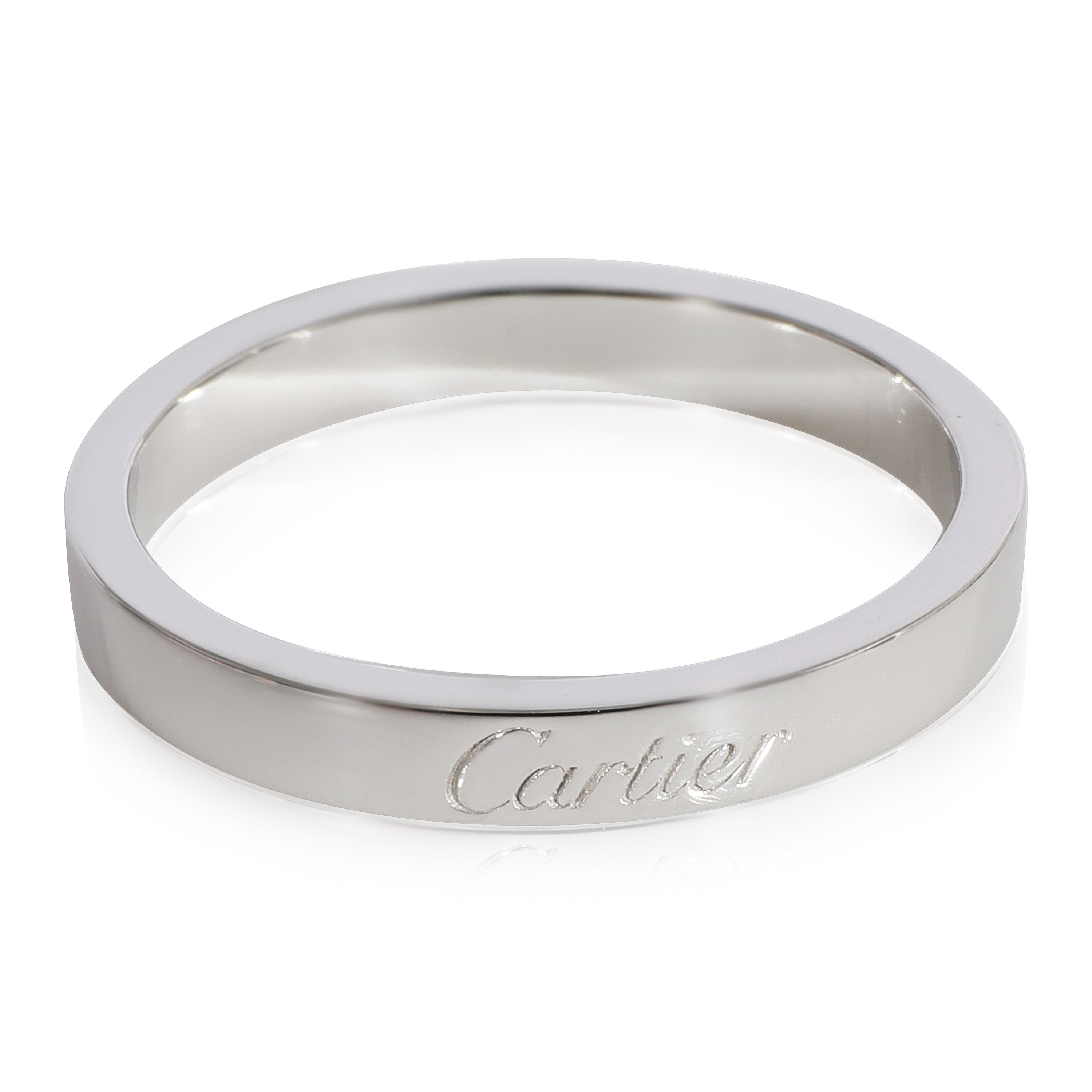 Cartier wedding 2025 band platinum