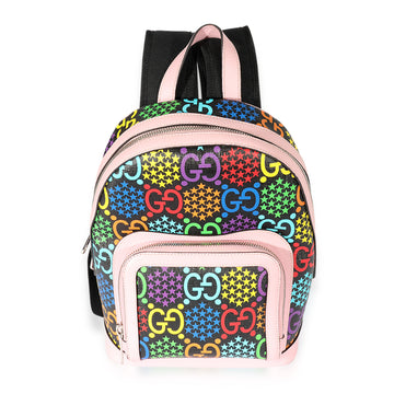GUCCI Multicolor GG Psychedelic Small Day Backpack