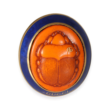 GUCCI Resort 2019 Beetle Cameo Brooch