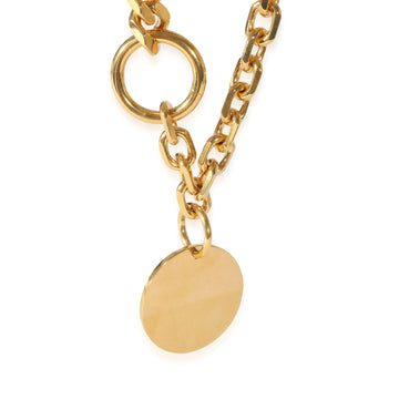 BURBERRY Multi-Chain Necklace with Round Medallion