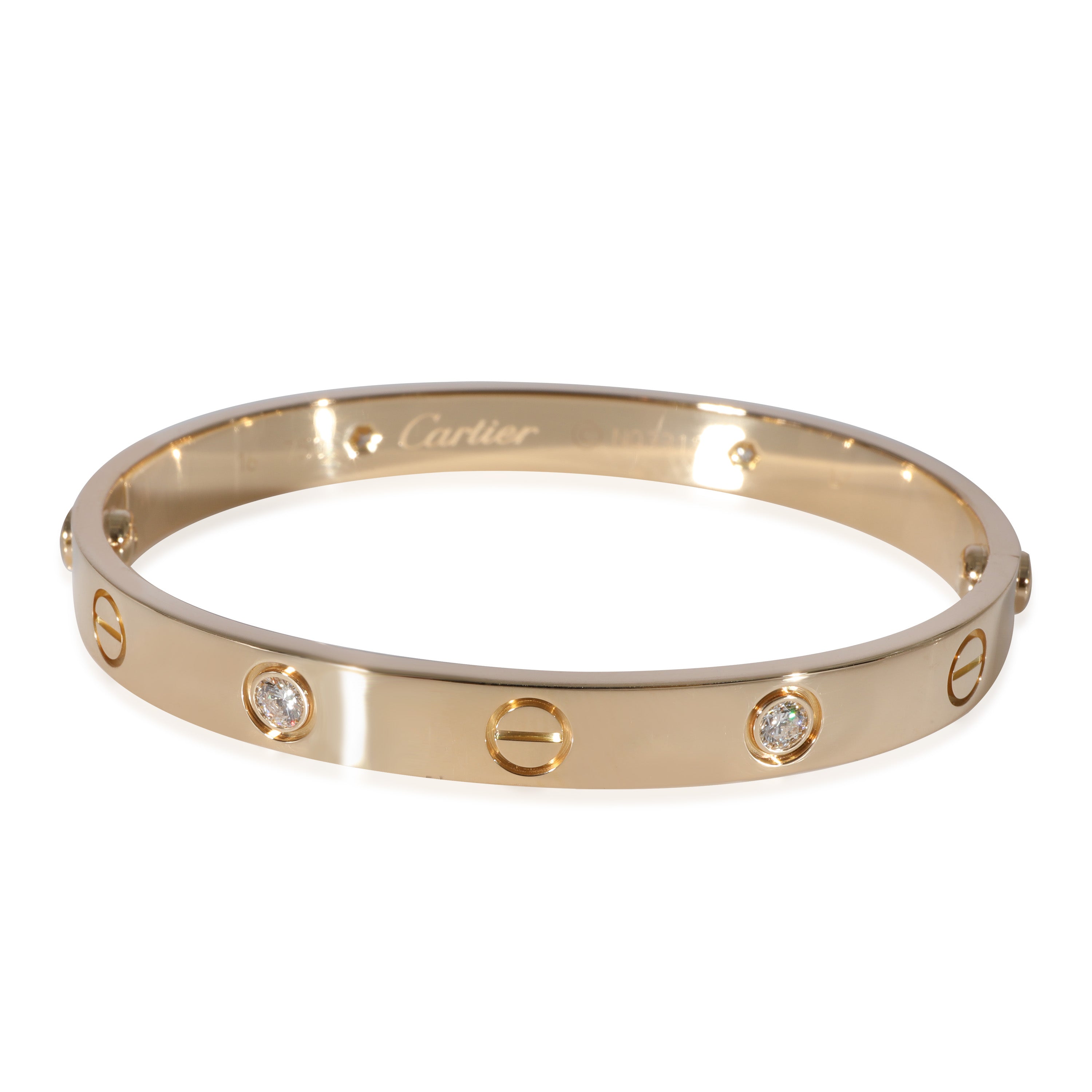 Cartier love clearance 4 diamonds