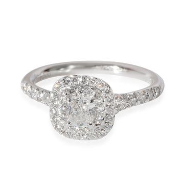 TIFFANY & CO. Soleste Diamond Engagement Ring in Platinum [0.31 ct E/VVS2]