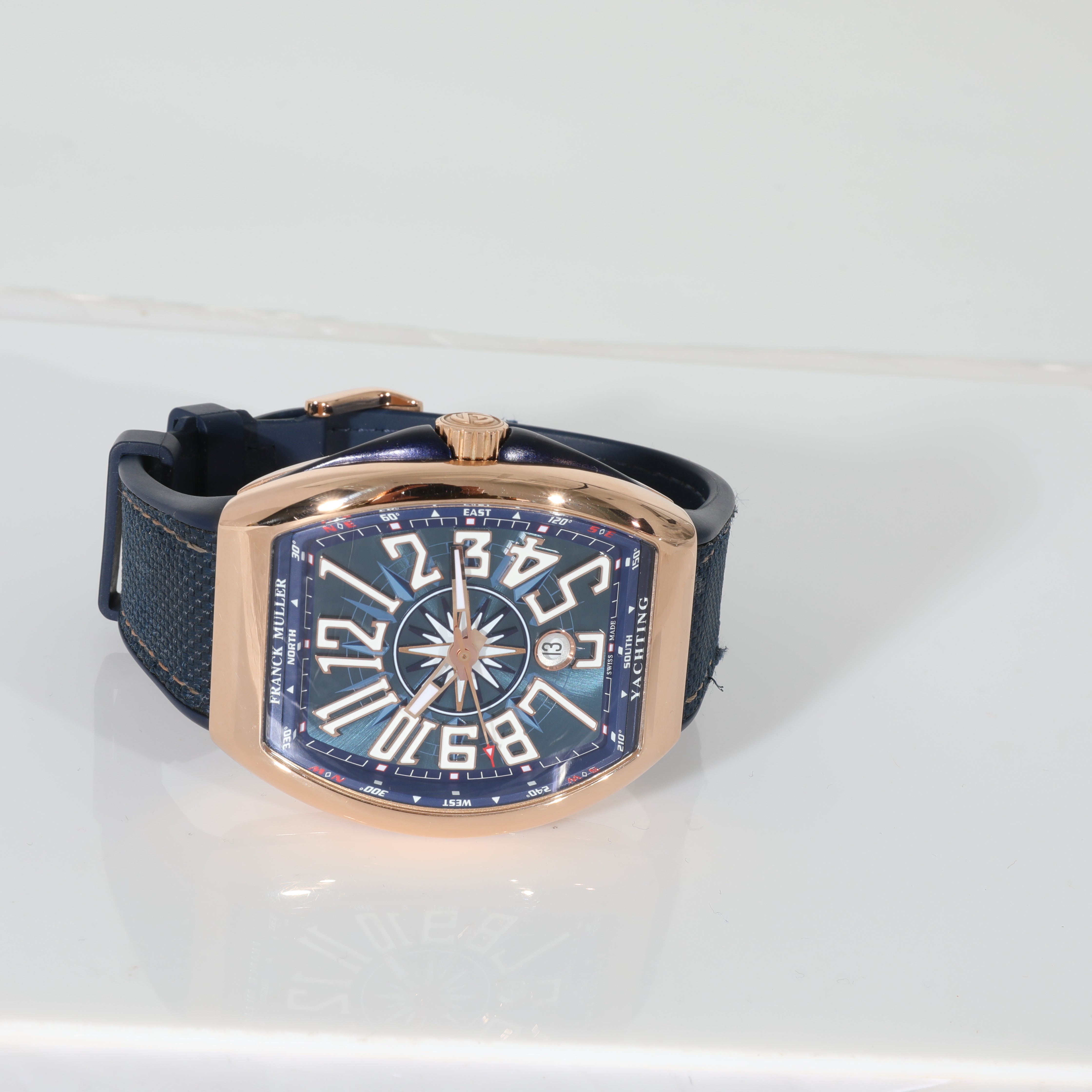 FRANCK MULLER Vanguard V45 SC DT Yachting Men s Watch in 18kt Rose Gol