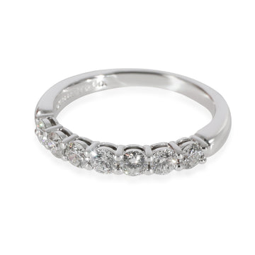 TIFFANY & CO. Forever Diamond 7 Stone Band in Platinum 0.56 CTW