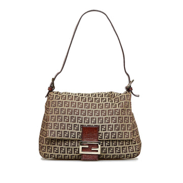 FENDI Zucchino Mamma Forever Shoulder Bag