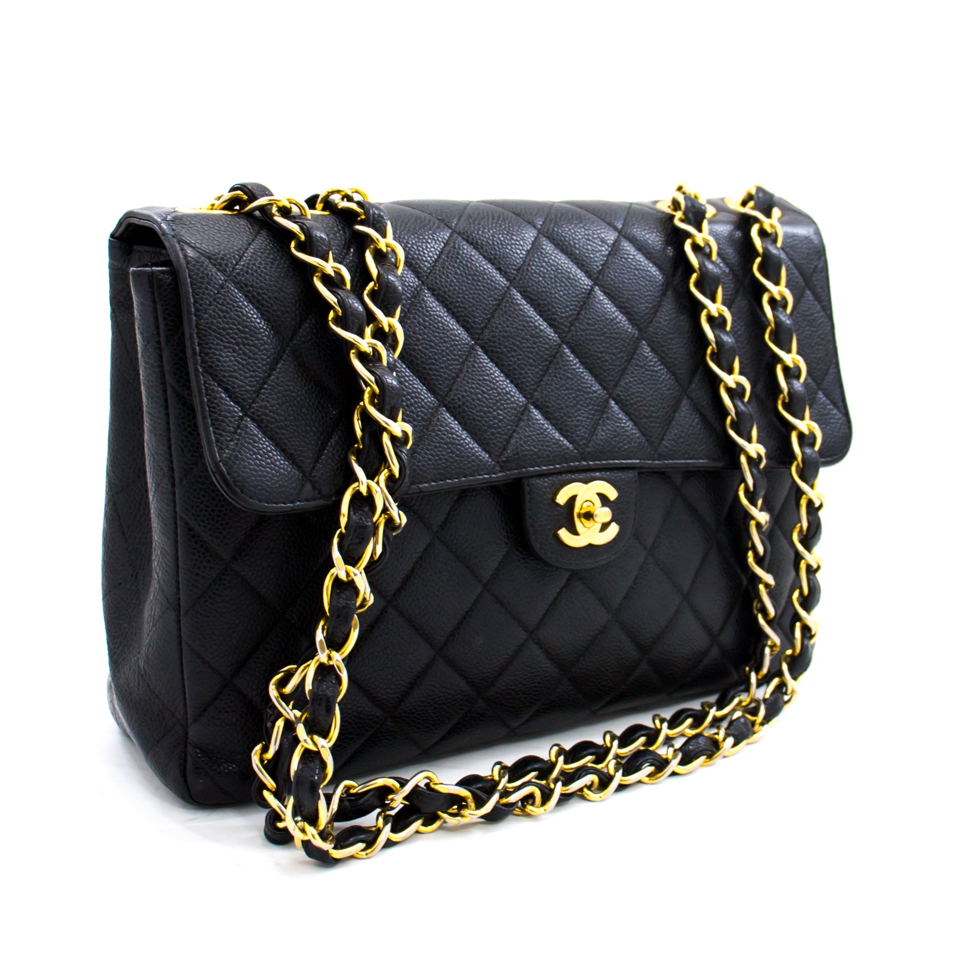 Chanel blue leather 19 bag - Second Hand / Used – Vintega