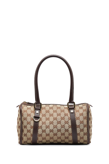 GUCCI GG Canvas Abbey Boston Boston Bag