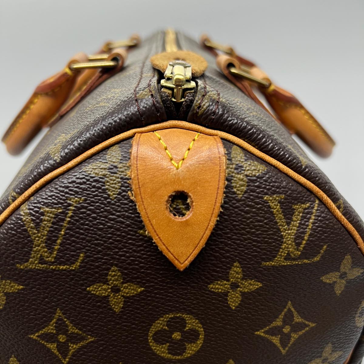 Authentic Louis Vuitton Monogram Speedy 30 Hand Bag Purse SP0955