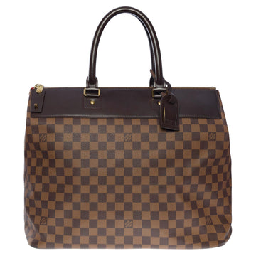 LOUIS VUITTON Neo Greenwich travel bag in brown canvas, golden hardware