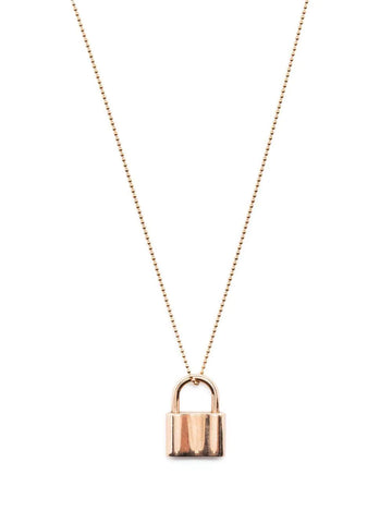 TIFFANY & CO. Mini Lock Necklace