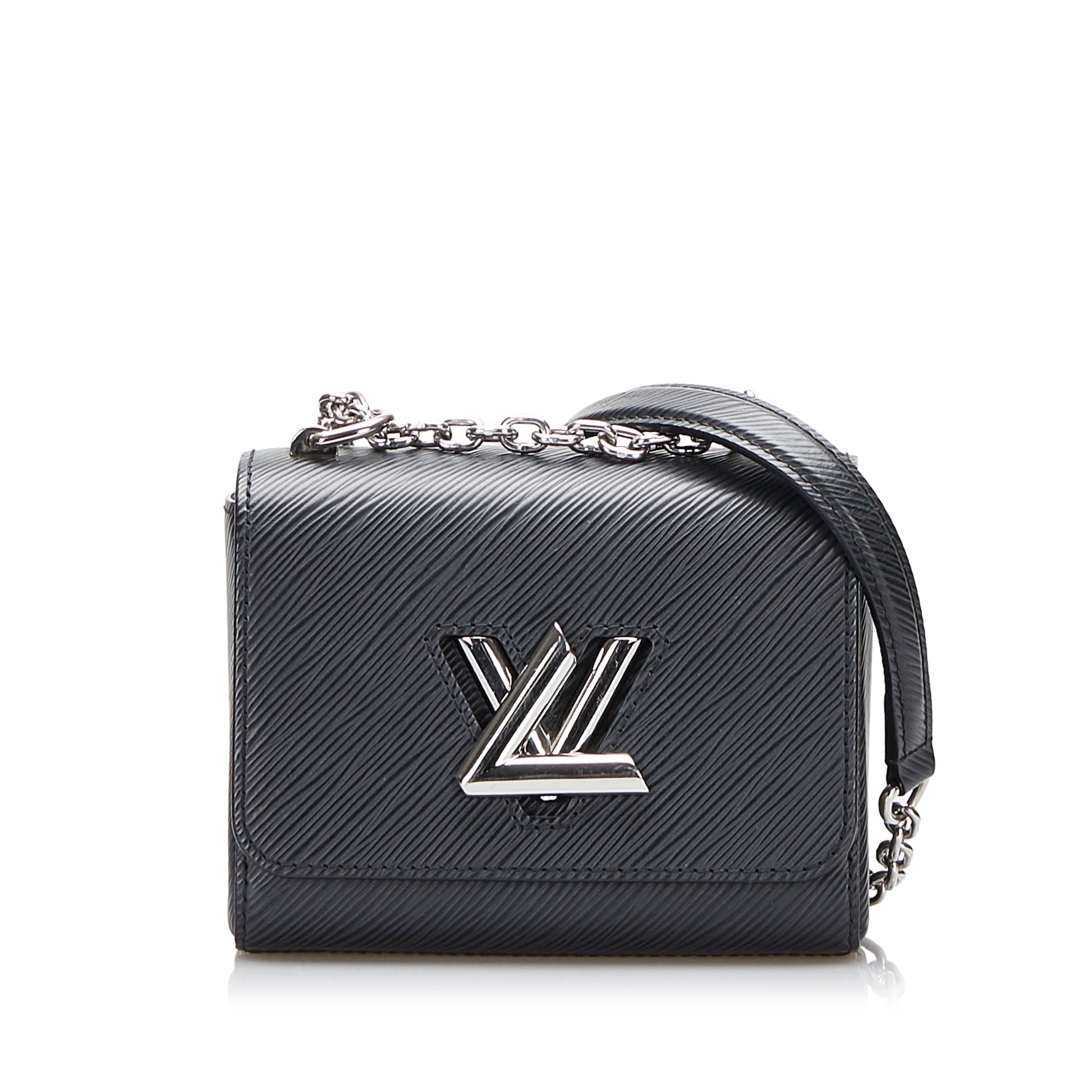 Louis Vuitton EPI Twist Tote, Black, One Size