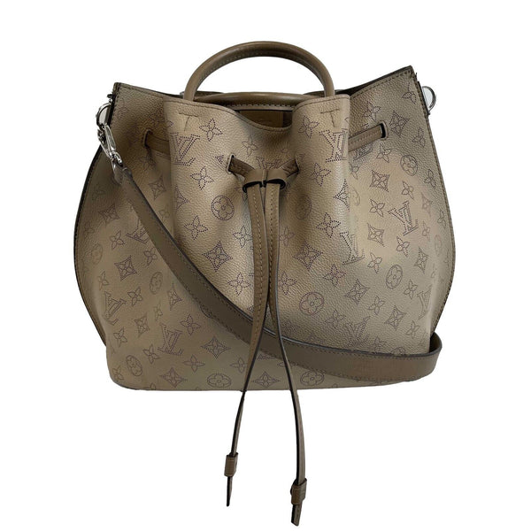 Louis Vuitton Top Handle Girolata Monogram Mahina With Accessories Galet in  Leather with Silver-tone - US