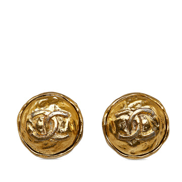 CHANEL CC Clip on Earrings Costume Earrings