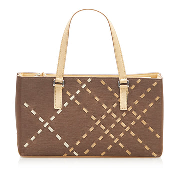 Burberry Canvas Handbag