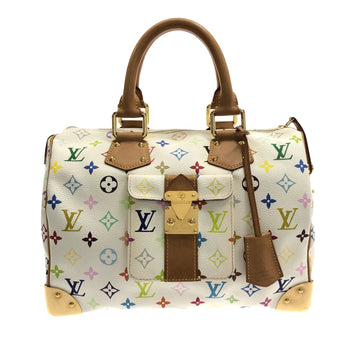 LOUIS VUITTON Monogram Multicolore Speedy 30 Boston Bag