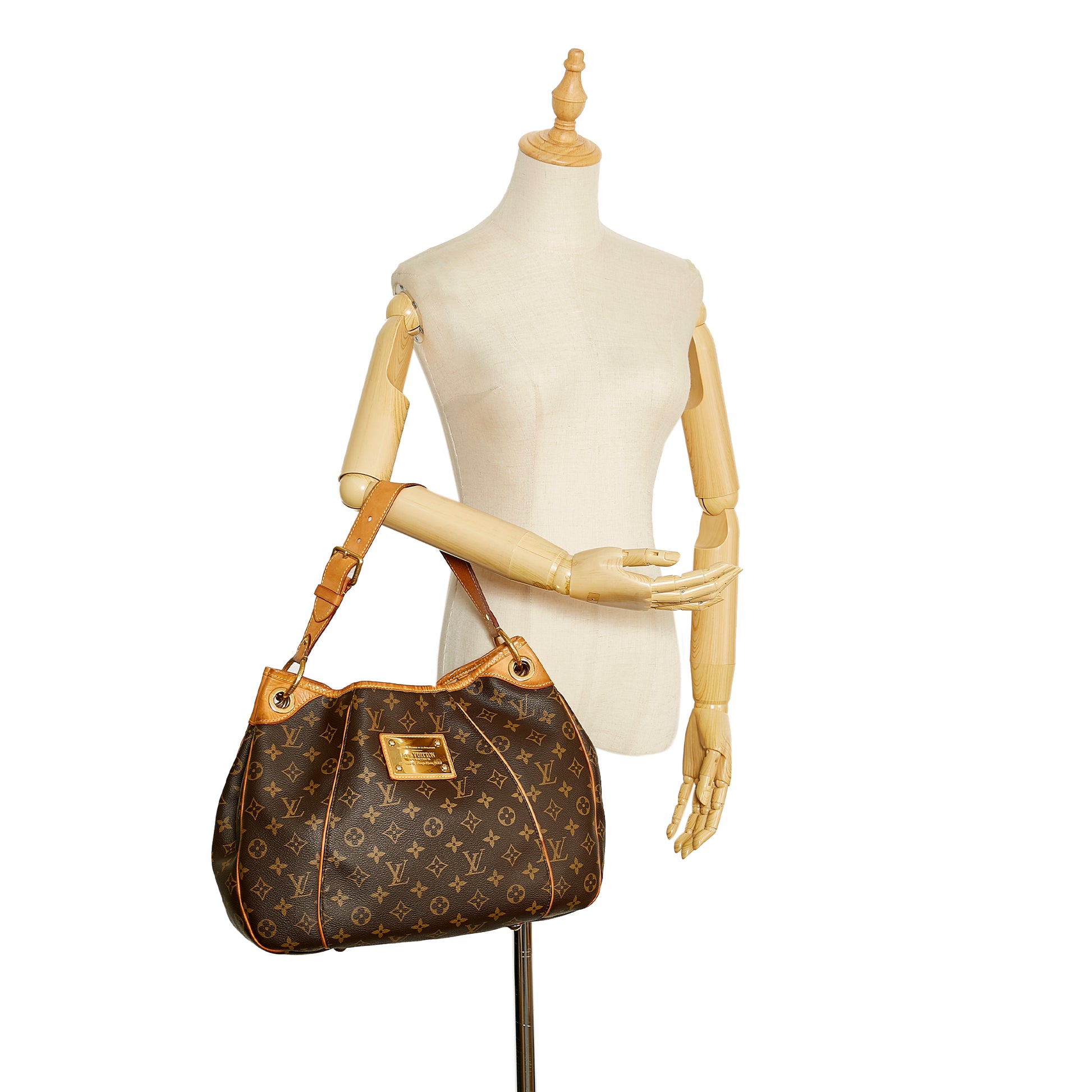 Galliera leather tote Louis Vuitton Brown in Leather - 36204649