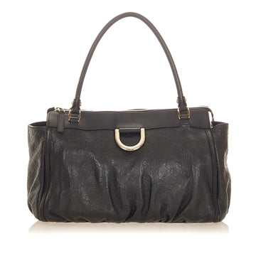 Guccissima Abbey D-Ring Shoulder Bag
