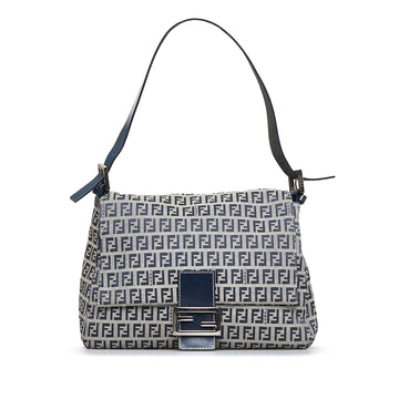 FENDI Zucchino Mamma Forever Shoulder Bag