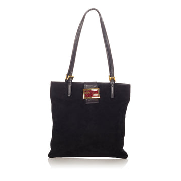 Fendi Suede Tote Bag