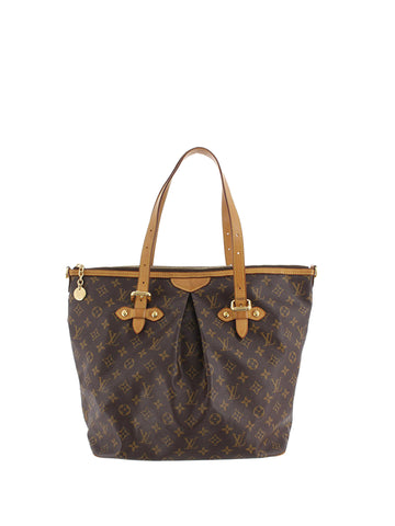 LOUIS VUITTON Monogram Palermo GM Satchel