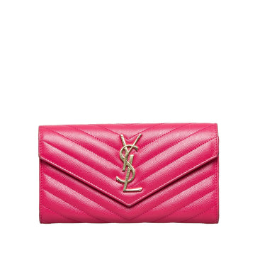 SAINT LAURENT Monogram Long Wallet Long Wallets