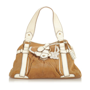 Celine Canvas Handbag