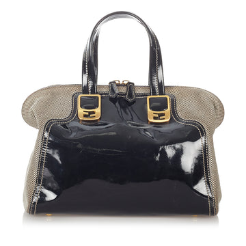 Fendi Chameleon Patent Leather Satchel