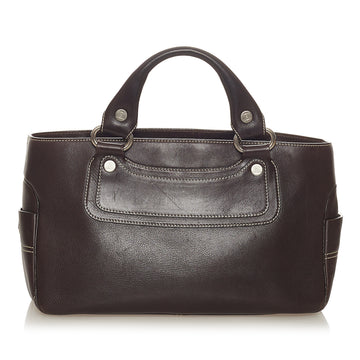 Celine Boogie Leather Handbag