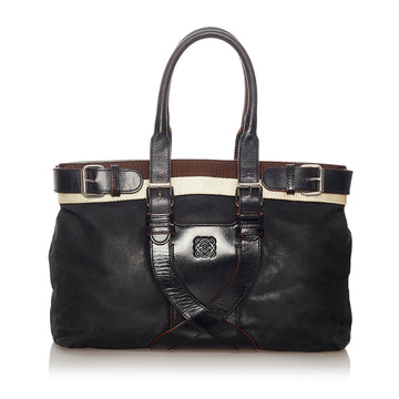 Loewe Nubuck Leather Handbag
