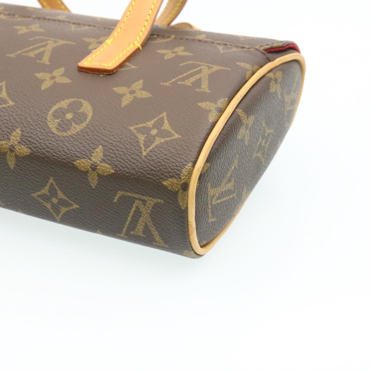Louis Vuitton - Authenticated Sonatine Handbag - Cloth Brown for Women, Good Condition