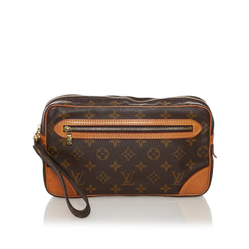 Louis Vuitton Monogram Marly Dragonne GM Clutch Bag