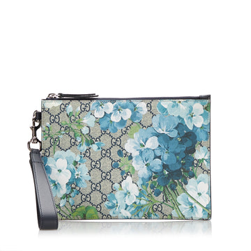 Gucci GG Supreme Blooms Clutch Bag