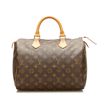 Louis Vuitton Monogram Speedy 30 Boston Bag