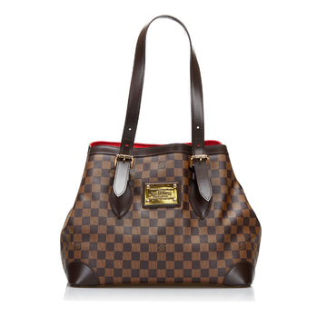 Louis Vuitton Damier Ebene Hampstead MM Tote Bag